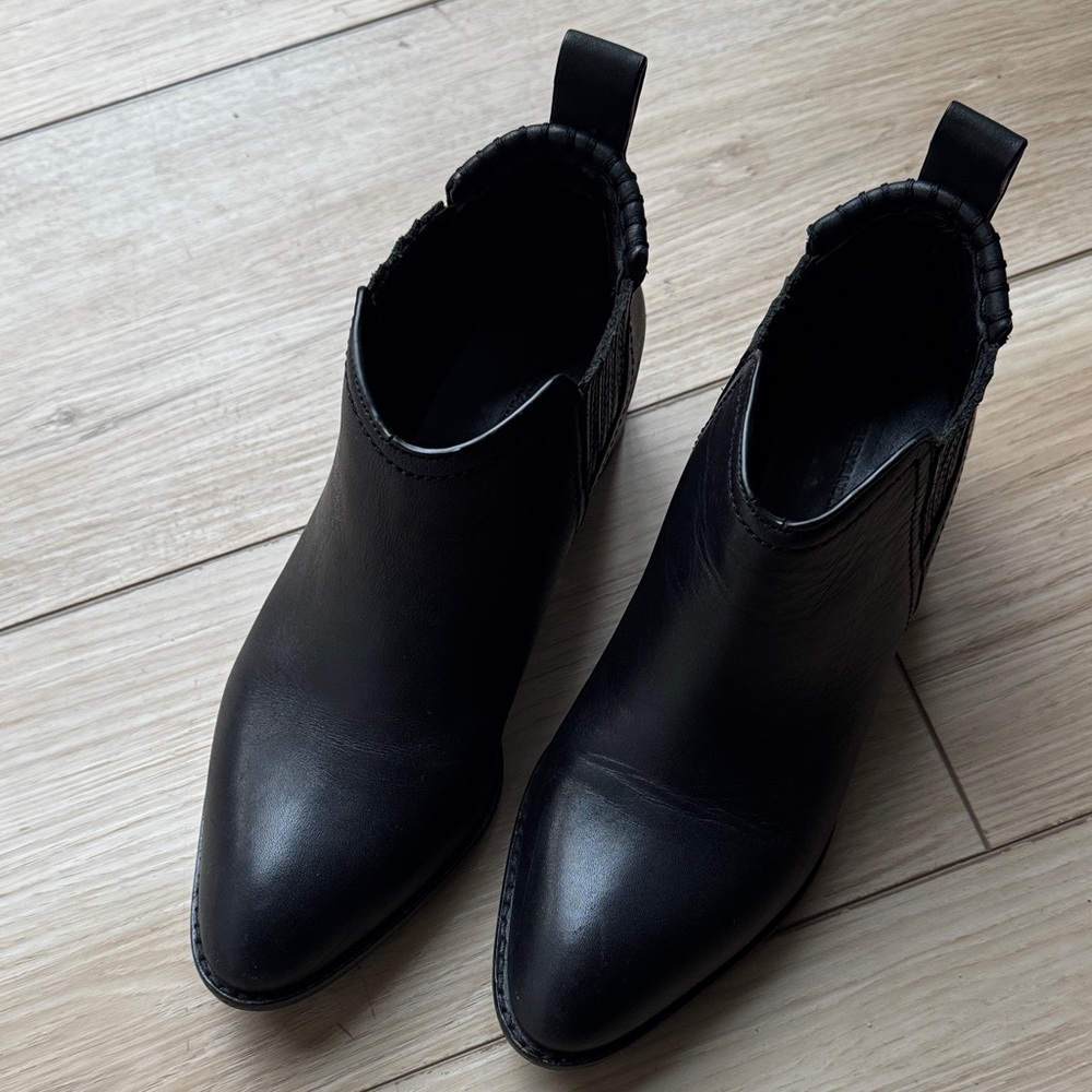 Alexander Wang Black Ankle Booties